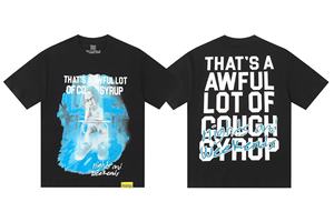 T-shirts pour hommes, streetwear Y2K, qualité supérieure, 100% coton, T-shirts « C'est vraiment beaucoup de sirop contre la toux » pour hommes - Product Image 4