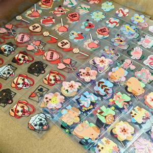 Autocollants Constellation A5 Kiss Cut UVDTF pour enveloppes de gobelets à coller, autocollants personnalisés de dessins animés à assortir pour gobelets en verre, gobelets, carnets - Product Image 4