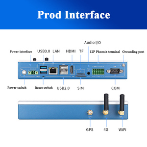 <span class=keywords><strong>Mini</strong></span> <span class=keywords><strong>PC</strong></span> de escritorio pequeño de alto rendimiento, uso comercial o de juegos, tipo C USB, puertos de audio, Micro ATX <span class=keywords><strong>ITX</strong></span>, caja de acero SPCC - Product Image 6