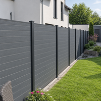 Panneau de clôture en composite bois-plastique (WPC) pour applications de protection périmétrique extérieure commerciale et aménagement paysager