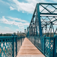 Puente de Arco Metálico Portátil Pequeño con Estructura de Acero de Bajo Precio, Acero Q235/Q355, 50-400m