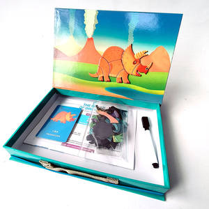 Juego de Mesa Educativo para Niños, Rompecabezas con Dinosaurios, Impresión a Todo Color, Dibujo Animado, Juguete de Rompecabezas - Product Image 4