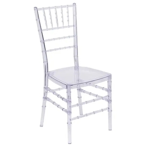 Toptan şeffaf akrilik kristal reçine olay <span class=keywords><strong>Tiffany</strong></span> Chiavari sandalye şeffaf plastik yemek sandalyesi düğün parti olay için - Product Image 2