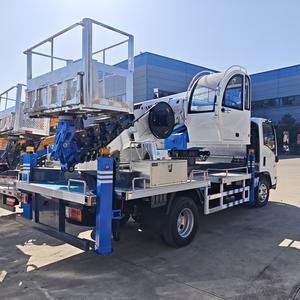 Plataforma de Trabajo Aérea ISUZU de Alta Calidad, Camión con Plataforma Elevadora Diésel Nuevo, Camión de Trabajo de Gran Altura, Marca CLW, Emisión Euro 3 - Product Image 3
