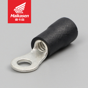 Yueqing maikasen RV loạt vinyl/PVC cách điện M5 M6 M8 M10 #10 1/4 "5/16 3/8" vít dây giày o Loại Vòng thiết bị đầu cuối Lug - Product Image 4
