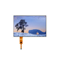 ZKDISPLAY Layar Sentuh LCD TFT IPS 10.1 Inci 1280x800 Kecerahan Tinggi Antarmuka LVDS/MiPi 1000 Nits Terlihat di Bawah Sinar Matahari