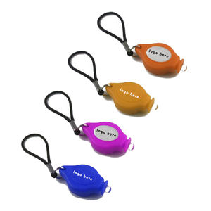 Logo personnalisé pour mini vélo lumière LED/vélo lampe de poche porte-clés, led vélo lumière de sécurité porte-clés ledde cykel safty ljus nyckelring - Product Image 1