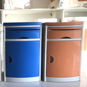 Gran cantidad de mesitas de noche/mesitas de noche médicas/gabinetes para camas de hospital de ABS de alta calidad y grosor superior disponibles. - Product Image 2
