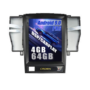 Tesla-Radio con GPS para coche, reproductor con Android, unidad principal de pantalla táctil, estéreo, para Toyota Crown 2005, 2006, 2007, 2008, 2009 - Product Image 1