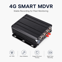 MDVR Industrial OEM ODM de 4 Canales con Vista Previa de Pantalla Completa, Codificación H.265, 4G WiFi, GPS y Plataforma JT808 Opcionales