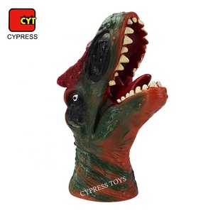 Dinosaurios De Juguetes | 8 PCS Realistico Del Bambino Realistico Dinosauro di Gomma Burattino di <span class=keywords><strong>Mano</strong></span> - Product Image 4