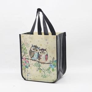 Bolso de compras no tejido reciclable respetuoso con el medio ambiente al por mayor bolsos <span class=keywords><strong>TDG</strong></span> promocionales con diseño de dibujos animados - Product Image 4