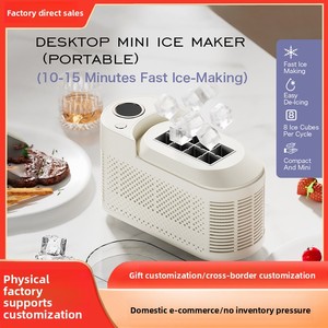 Machine à glaçons pour bébés, pour faire des granulés à mâcher, qualité alimentaire, hygiénique, avec bac amovible, cuillère et couvercle, pour la préparation de purées pour bébés, à congeler en déplacement - Product Image 5