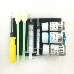 Wholesale Cetak Kepala Pelarut Cleaning Swab Stick Alat Pemeliharaan untuk Epson Inkjet Printer Printhead Cairan Pembersih Alat Kit