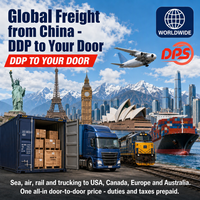 Transitaire Multimodal Complet Top 10 Chine-Worldwide DDP Porte-à-Porte Service de Fret Intermodal Ferroviaire Aérien Routier Livraison Rapide