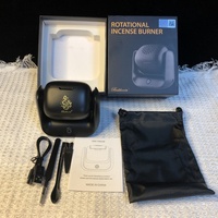 Brûleur d'encens électronique en promotion, diffuseur d'encens rotatif sans fil rechargeable du Moyen-Orient avec batterie