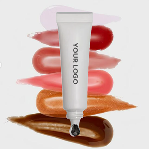 Custom Private Label Long Lasting Moisturizing Hydrating Vegan <b>Lip</b> Gloss High Shine Liquid Makeup - Product Image 2