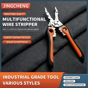 Electric Steel Cut Tool Crimping Pliers Cutting Wire Stripper Crimping Pliers Wire Stripper Tool For Drill
