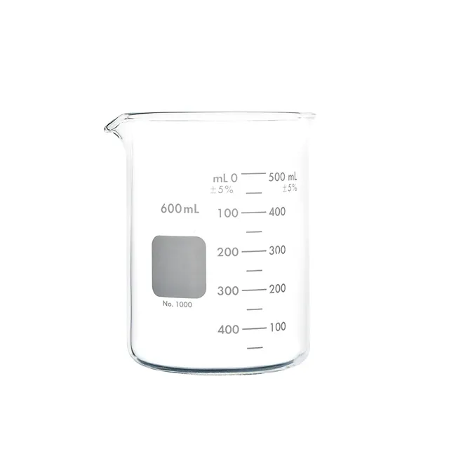 Gelas ukur bentuk rendah Set 50ml, gelas ukur 100ml 250ml