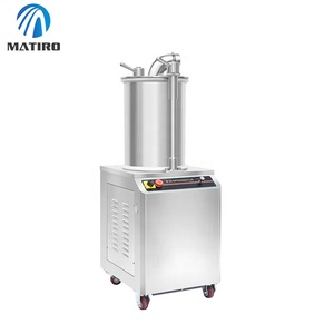 Machine à farcir les saucisses électrique commerciale en acier inoxydable 35L - Product Image 4