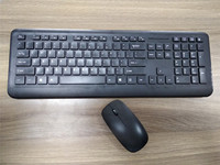 Produsen OEM Profesional Ukuran Penuh 106 Tombol Usb Kabel Keyboard Mouse Combo Teclados Para Laptop