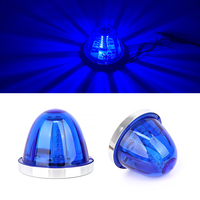 Lumière d'avertissement clignotante en cristal 6w, étoile verticale, lumière d'étoile de pastèque, projecteur LED pour camions, remorques, bateaux, bus