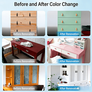Water-Based Wood <b>Paint</b> Self-Application for Wooden Doors Furniture Cabinets Flooring Wood Grain Finish for Wood Color Change - Product Image 4