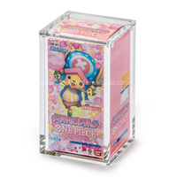 Boîte de protection personnalisée en acrylique résistant aux UV pour cartes One Piece Four Emperors Booster Box OP01-13 TCG japonais