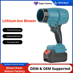 Cordless Brushless Turbo Blower 21V Handheld Electric Leaf Blower High-<b>Power</b> DIY Air Blower for Car Drying and Dust Removal - Product Image 3