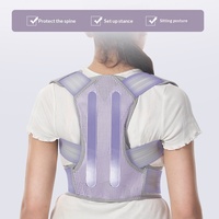 Ceinture Correctrice de Posture pour Étudiants avec Support en Acier, en Polyester Respirant pour la Stabilisation du Dos des Enfants, Personnalisable