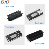 Adaptateur de module sans fil USB 2.0 Type-A vers Mini PCI-E MPCIe avec 1 emplacement pour carte SIM, 2 antennes et étui de protection pour modem 3G 4G LTE WWAN