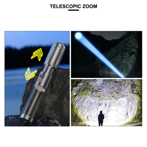KXK-606 Xách Tay 30W Có Thể Sạc Lại LED Đèn Pin Dài Khoảng Cách Cắm Trại Torch Với Zoomable Ánh Sáng Thiết Kế Mới Cắm Trại Ánh Sáng - Product Image 6