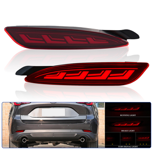 Per Mazda3 6 Atenza 2018-2021 CX-5 2022-2023 Gruppo Luci LED Posteriori per Paraurti, Luce Freno, Indicatore di Direzione, Riflettore - Product Image 1
