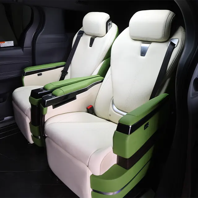 VIP kursi mobil otomatis mewah, kursi rotasi Pijat Kelas V MPV vito sprinter toyota sienna Alphard Coaster Alphard bucket se