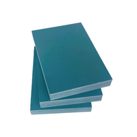 Panneau de coffrage en PVC bleu de qualité supérieure, épaisseur personnalisée 15-21 mm, âme en mousse écologique pour coffrage en béton