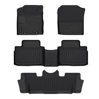 Accesorios de Interior de coche 3D TPE alfombrillas de suelo de coche revestimiento de suelo para Toyota Avanza 4Runner Camry alfombra de coche