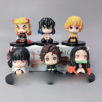 Boîte Mystère Anime Cool Cartoon Demon Action Figure 3D Doll Blind Box Desk Ornament Action Figures Set Surprise Boxes Accessoires