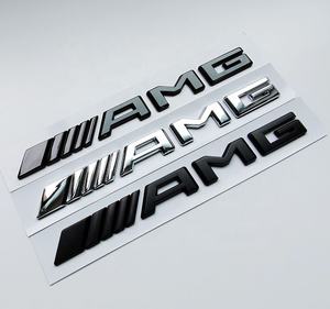 Nouveau Style Emblème Arrière <span class=keywords><strong>AMG</strong></span> 3D ABS Plat Logo d'Écusson de Coffre Décoration pour Mercedes-Benz 2017+ - Product Image 6