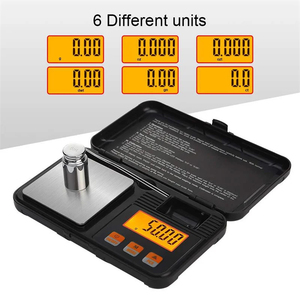 Changxie Op Maat Gemaakt 500G 50G 0.001G Gram Pocket Case Ontwerp Mini Digitale Sieraden Pocket Gold Schaal - Product Image 3