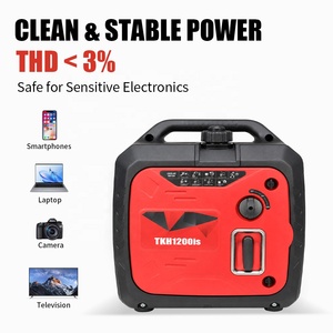 Générateur d'énergie à onduleur silencieux TKH1200is 1100W 1200W pour usage domestique, à essence, vente en gros - Product Image 6