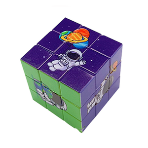Kích thước lớn tùy chỉnh in đầy đủ 3x3 nhựa ma thuật Cube nhà sản xuất - Product Image 3