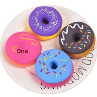 Donuts Artificiales Realistas con Aroma, Surtido de Donuts Falsos, Pasteles de Juguete, Postres Falsos, Juguetes Decorativos