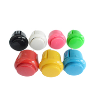 Boutons poussoirs de jeu d'arcade à 2 broches, structure électronique, combinaison de commutateurs 1NO, courant 6A