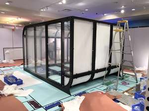 Commerce personnalisé extrusion d'aluminium <span class=keywords><strong>exposition</strong></span> présentoir en gros spectacles de musique <span class=keywords><strong>2022</strong></span> prix pas cher cabine de guitare - Product Image 5