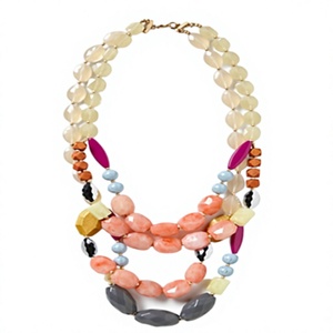 Collier de luxe fait main multicolore en pierres précieuses, perles élégantes pour femme, idéal pour les fêtes, cadeaux, bijoux en gros - Product Image 4
