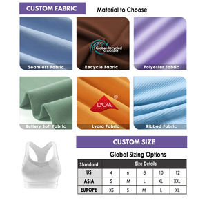 Maglietta Sportiva Personalizzata SHINBENE da <span class=keywords><strong>Donna</strong></span>, Top Corto Traspirante per Allenamento, Corsa, <span class=keywords><strong>Palestra</strong></span> e Yoga - Product Image 2