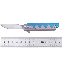 Hoge Scherpte 7cr15mov Roestvrijstalen Mini Opvouwbare Zakmes Voor Outdoor Kamperen Dagelijks Gebruik Oem Aanpasbaar Mes