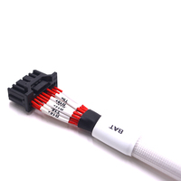 Adaptateur de faisceau de câbles de signalisation de batterie en cuivre étamé personnalisable avec étiquetage clair pour pack de batteries de véhicules électriques et stockage d'énergie