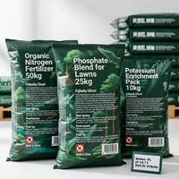 Bolsa de Embalaje para Fertilizantes, Impresa a Medida en Guangzhou, de Plástico, Resistente a la Humedad, al Desgarro y a los Rayos UV, para Uso Agrícola