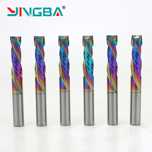 ชุดดอกเราเตอร์ปลายเคลือบ DLC เครื่องมือเราเตอร์ <span class=keywords><strong>CNC</strong></span> แบบมีความแม่นยำสูง - Product Image 2